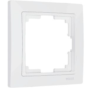 Рамка из поликарбоната Werkel Snabb basic на 1 пост Белый W0012001