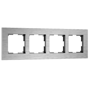 Рамка из металла Werkel AluMax на 4 поста Алюминий W0043506