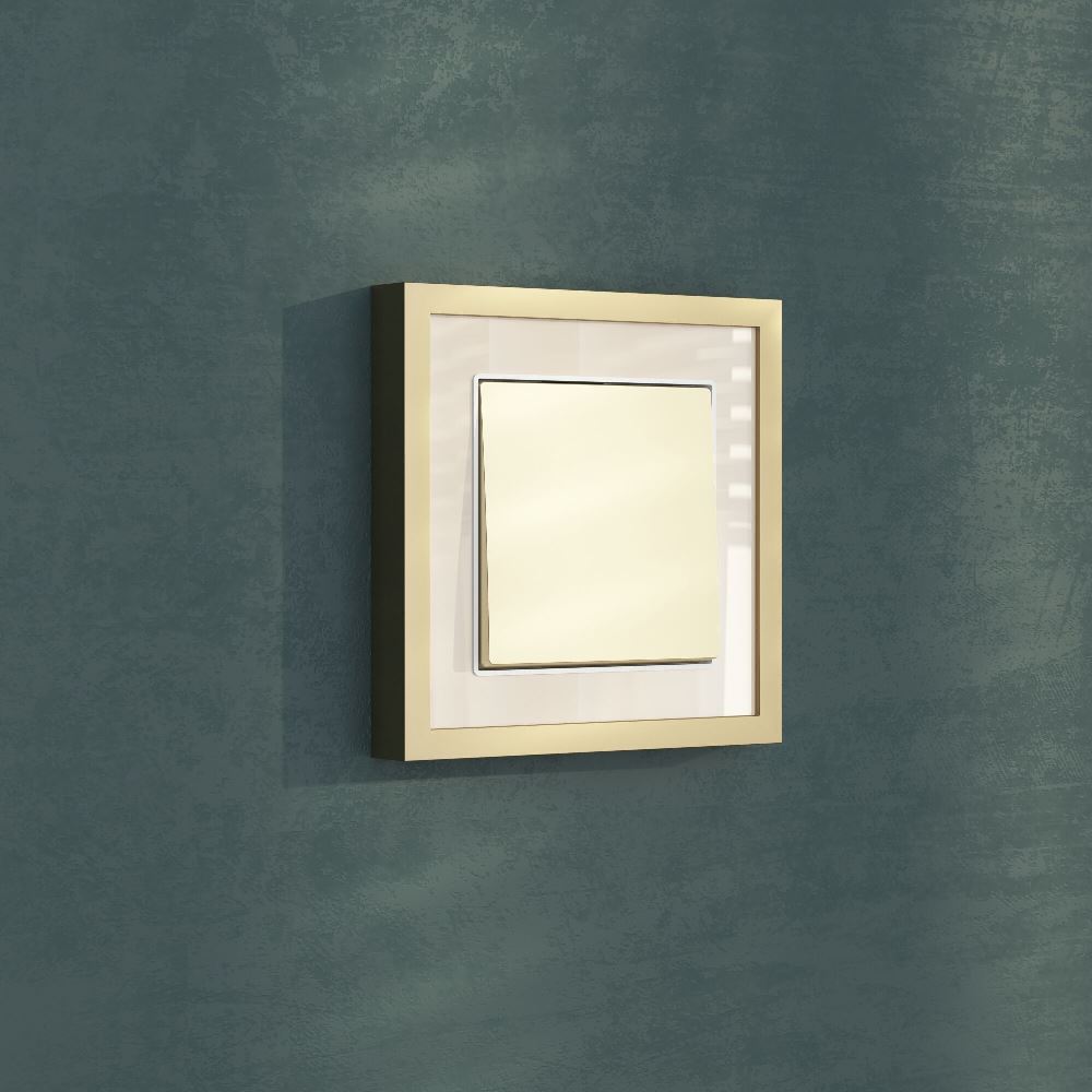 Клавиша для выключателя перекрестного Werkel Шампань W1119011 — изображение 2