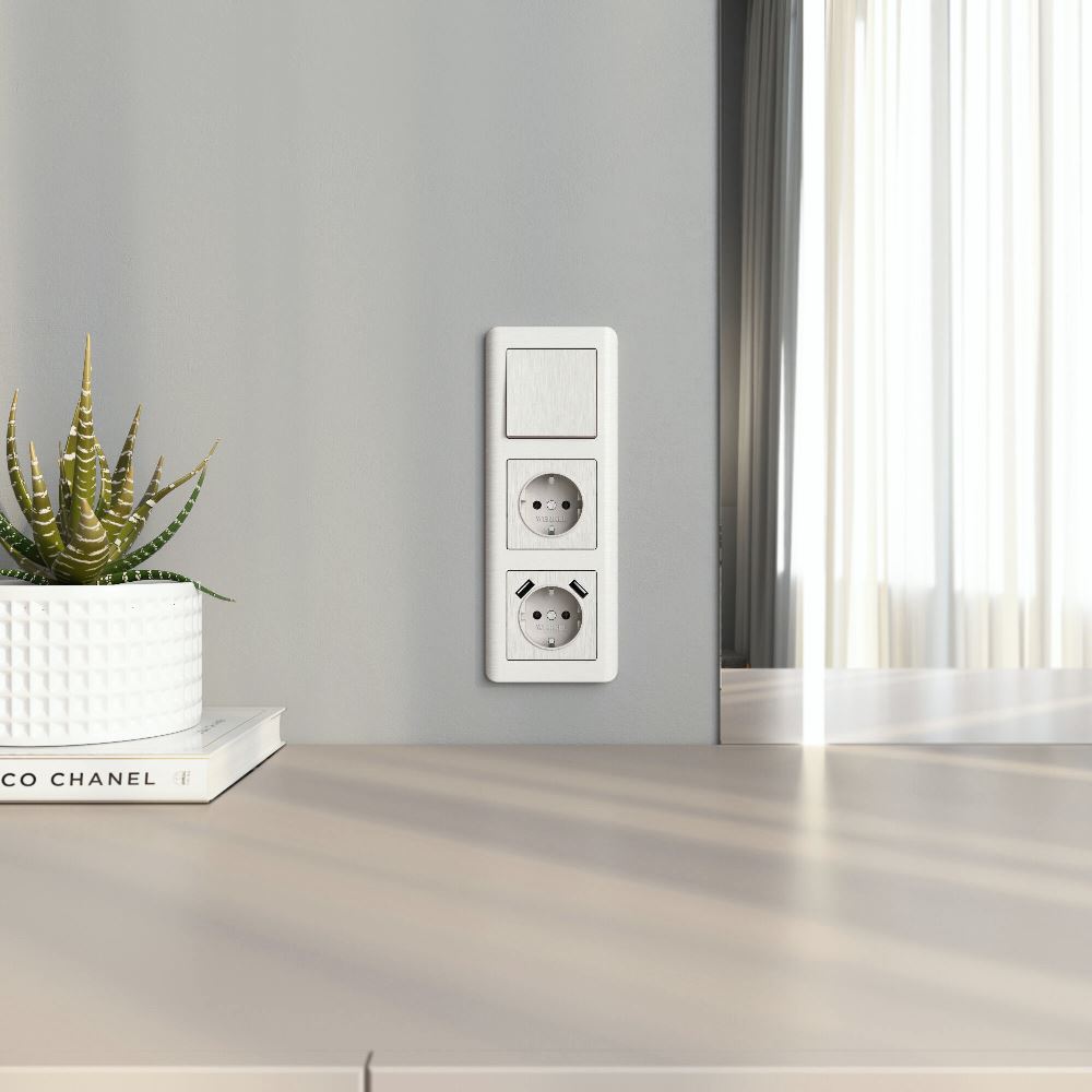 Клавиша для выключателя перекрестного Werkel Перламутровый рифленый W1119013 — изображение 2