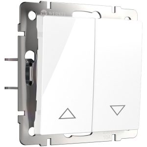 Выключатель жалюзи встраиваемый Werkel Белый W1124501