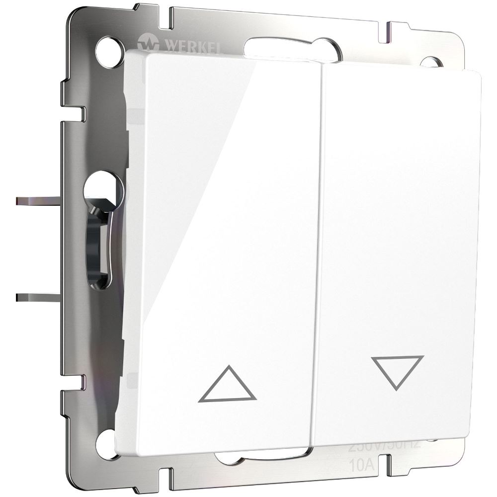 Выключатель жалюзи встраиваемый Werkel Белый W1124501