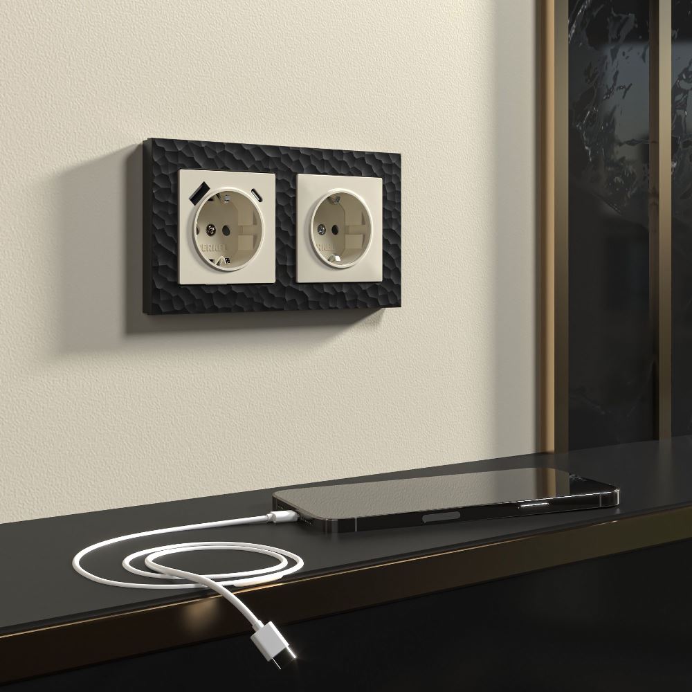 Розетка встраиваемая Werkel с заземлением Слоновая кость W1171003 — изображение 4