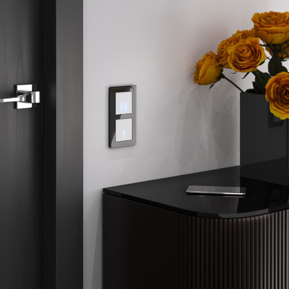 Выключатель одноклавишный встраиваемый сенсорный Werkel с Wifi Белый W4510601 — изображение 3