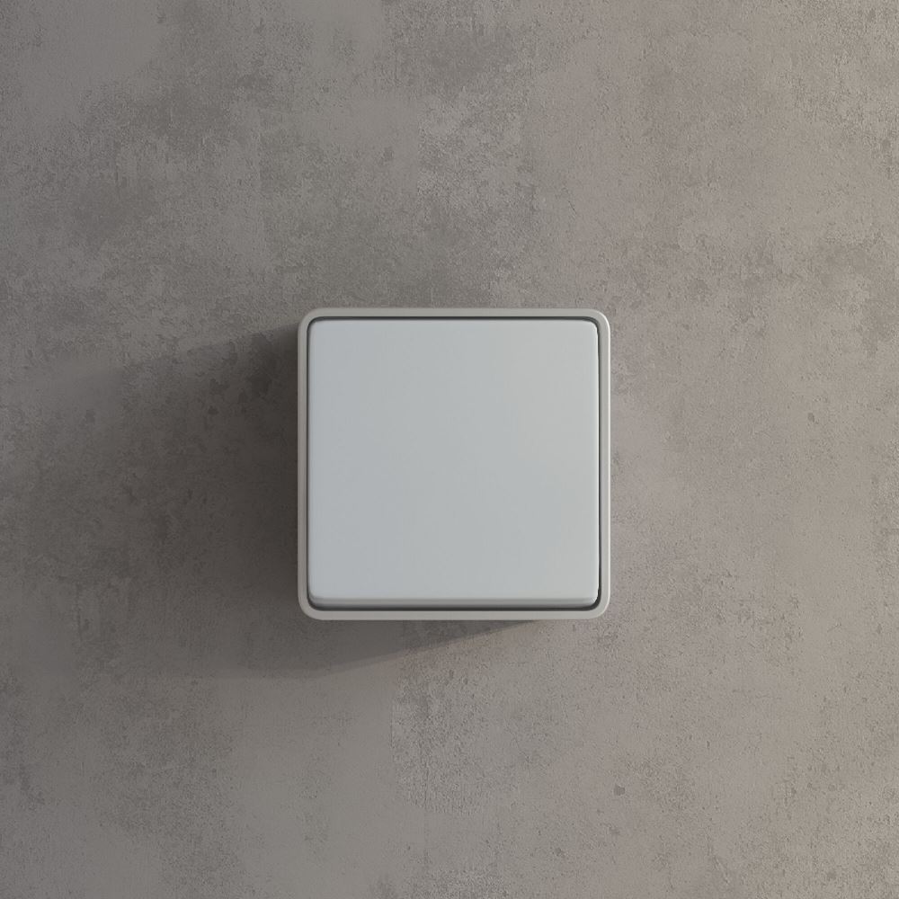 Выключатель одноклавишный накладной Werkel Gallant Белый W5010001 — изображение 2