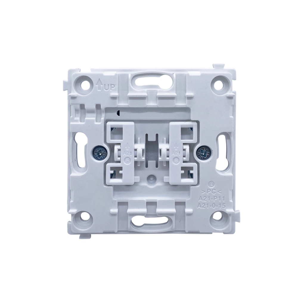 Выключатель двухклавишный встраиваемый Donel R98 Коралл матовый DA10500-DA29545 — изображение 5