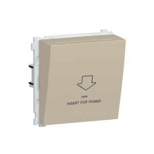 Выключатель электронный карточный встраиваемый Donel R98 Кашемир матовый DA14000-DA59035