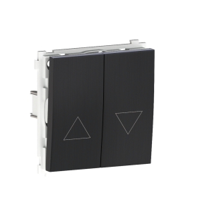 Выключатель жалюзи встраиваемый Donel R98 Metal Вороненая сталь DA15800-DA294GS