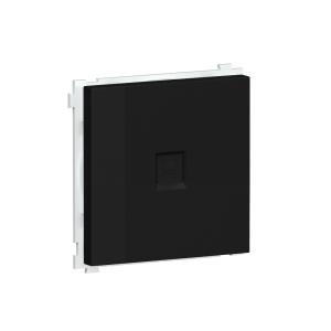 Розетка встраиваемая Ethernet Donel R98 RJ45 cat.6 Карбон матовый DA16200-DA83930