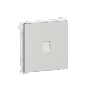 Розетка встраиваемая двойная Ethernet Donel R98 Белый глянцевый DA16300-DA83903