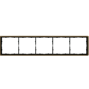 Рамка из металла Donel R98 Metal на 5 постов Латунь DA215ME