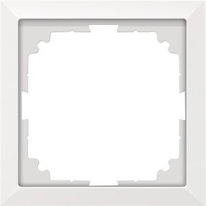 Рамка промежуточная Donel R98 для монтажа устройств Белый глянцевый DA40803