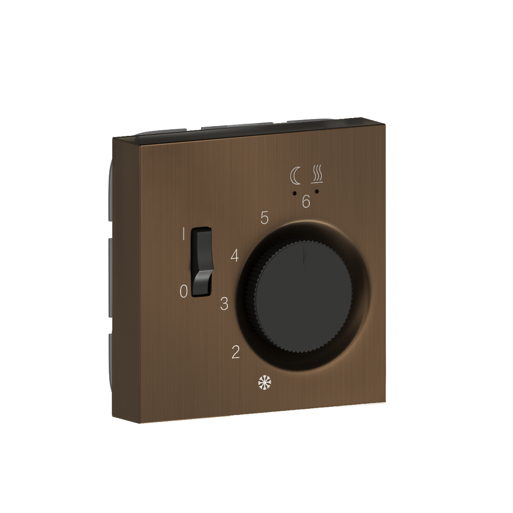 Терморегулятор механический Donel R98 Metal с внешним датчиком Латунь DTEF231-DA149ME