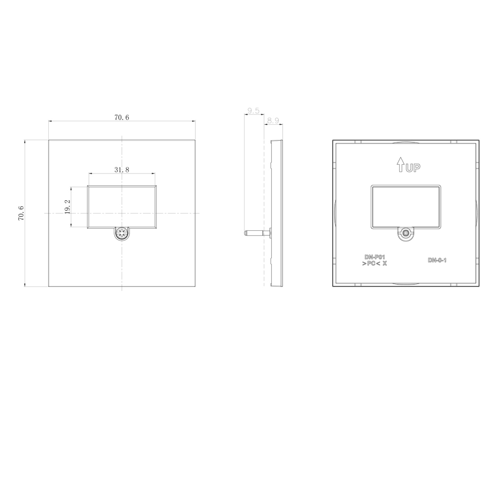 Розетка встраиваемая USB Donel R98 3.1A тип A, С Серый матовый DUSB3100ANC-DA27640 — изображение 5