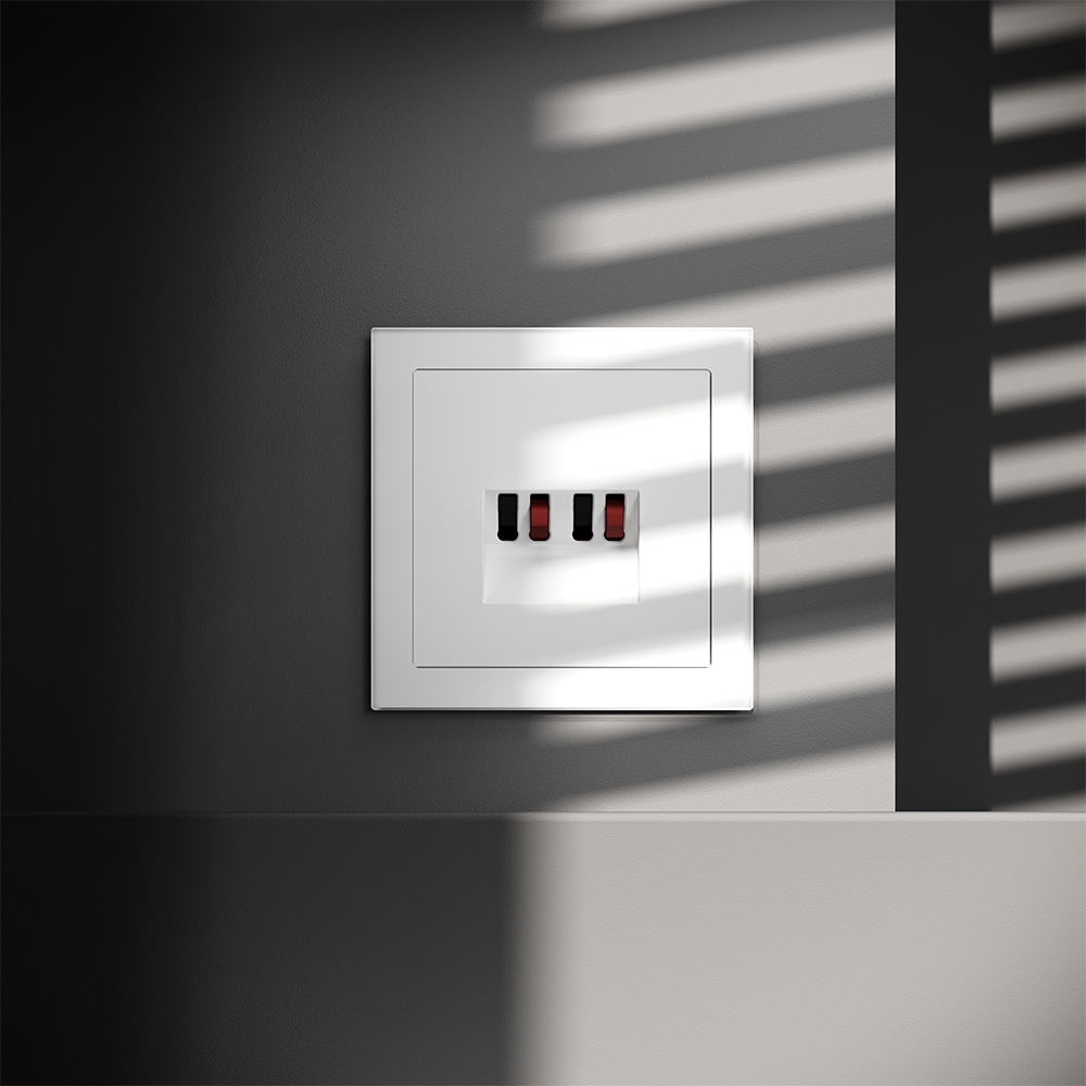 Акустическая розетка встраиваемая Voltum S70 Белый матовый VLS060302 — изображение 4