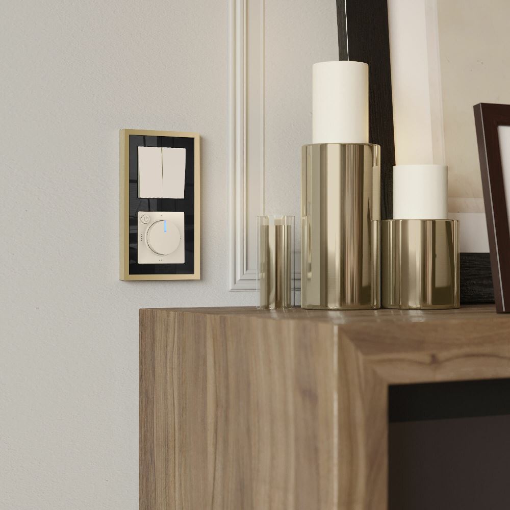 Терморегулятор электромеханический Werkel для теплого пола Айвори матовый W1151162 — изображение 3