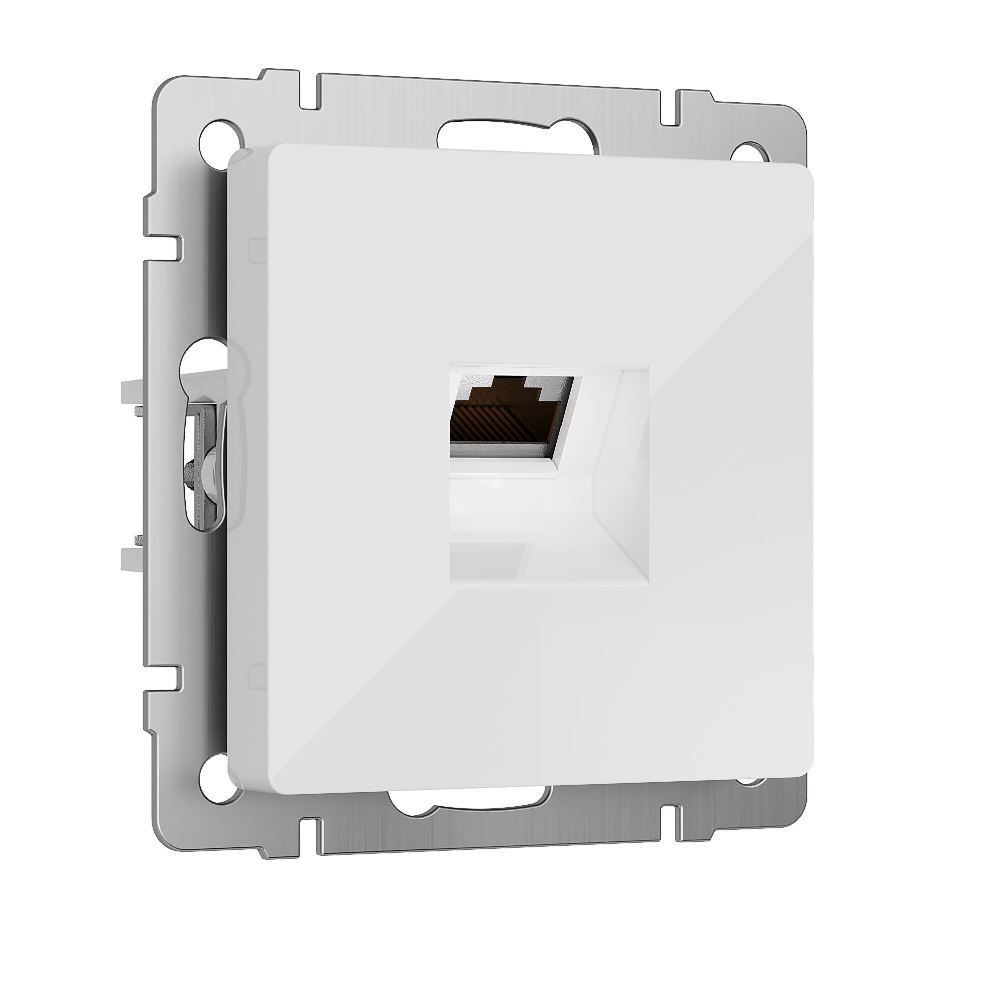 Розетка встраиваемая Ethernet Werkel RJ-45 cat. 6A экранированная Белый W5120101 — изображение 2